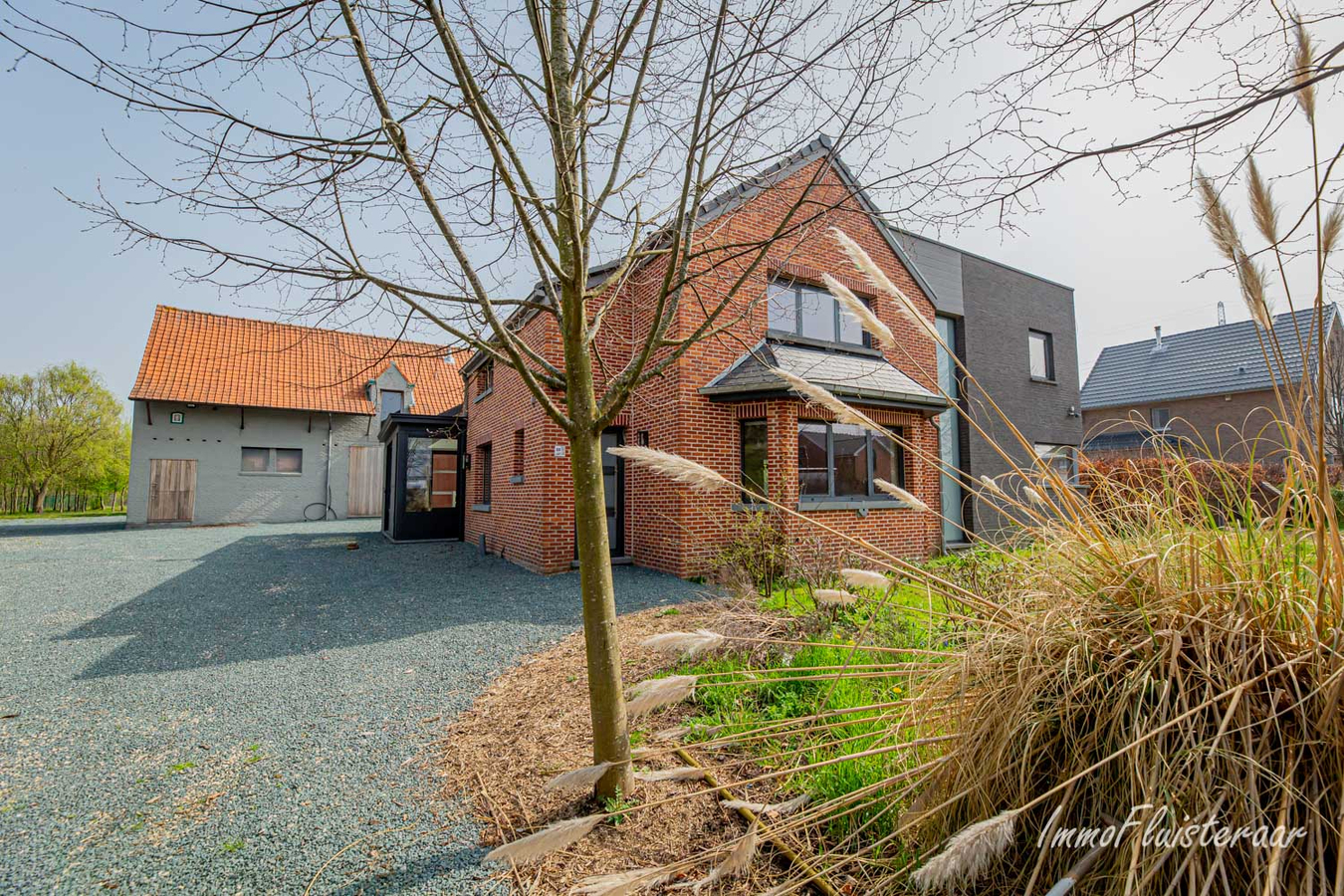 Hedendaagse villa met aanhorigheden op een perceeloppervlakte van 1,6 ha te Belsele 