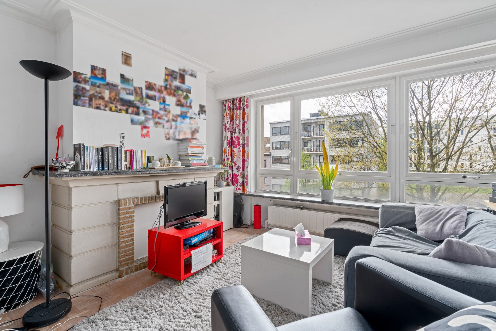 Lichtrijk appartement in centrum Gent met 2 slaapkamers 