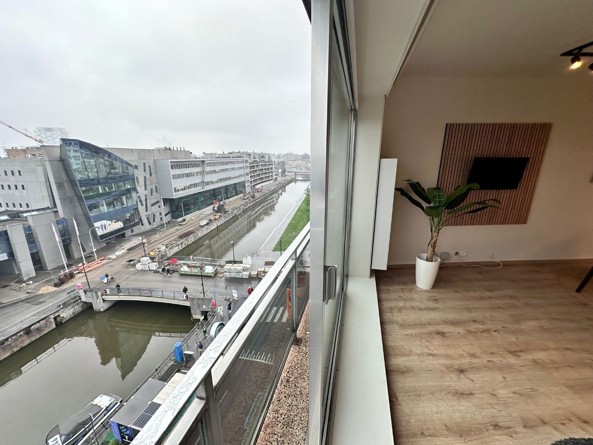 Appartement te huur op een prachtige ligging aan de Leie 