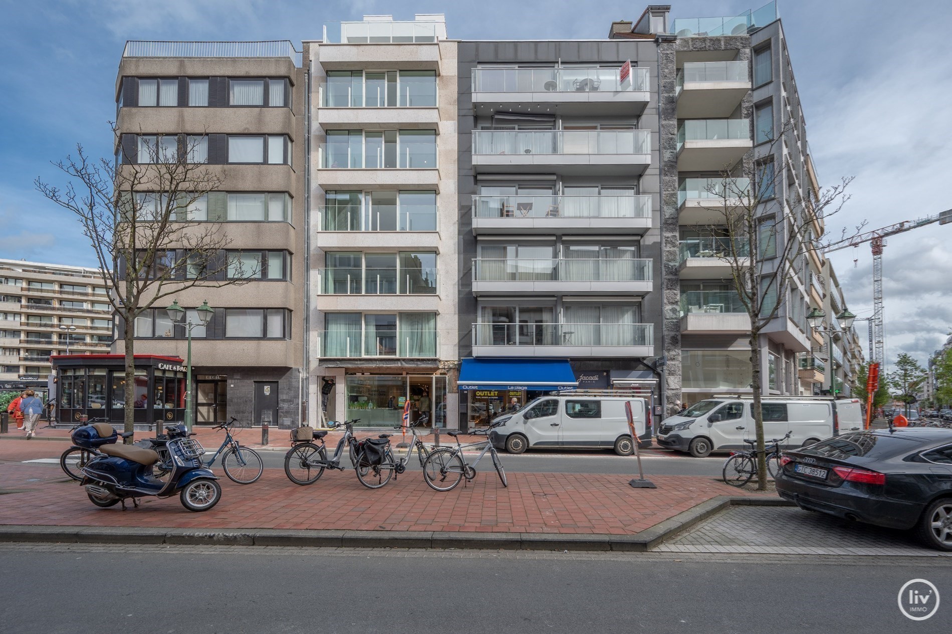 Journ&#233;e portes ouvertes le samedi 04/01 &#224; la R&#233;sidence Carolus (Lippenslaan 346 - entre 11h et 13h) : Magnifique appartement de 3 pi&#232;ces dans le projet de construction (re)nov&#233; Carolus avec une belle 