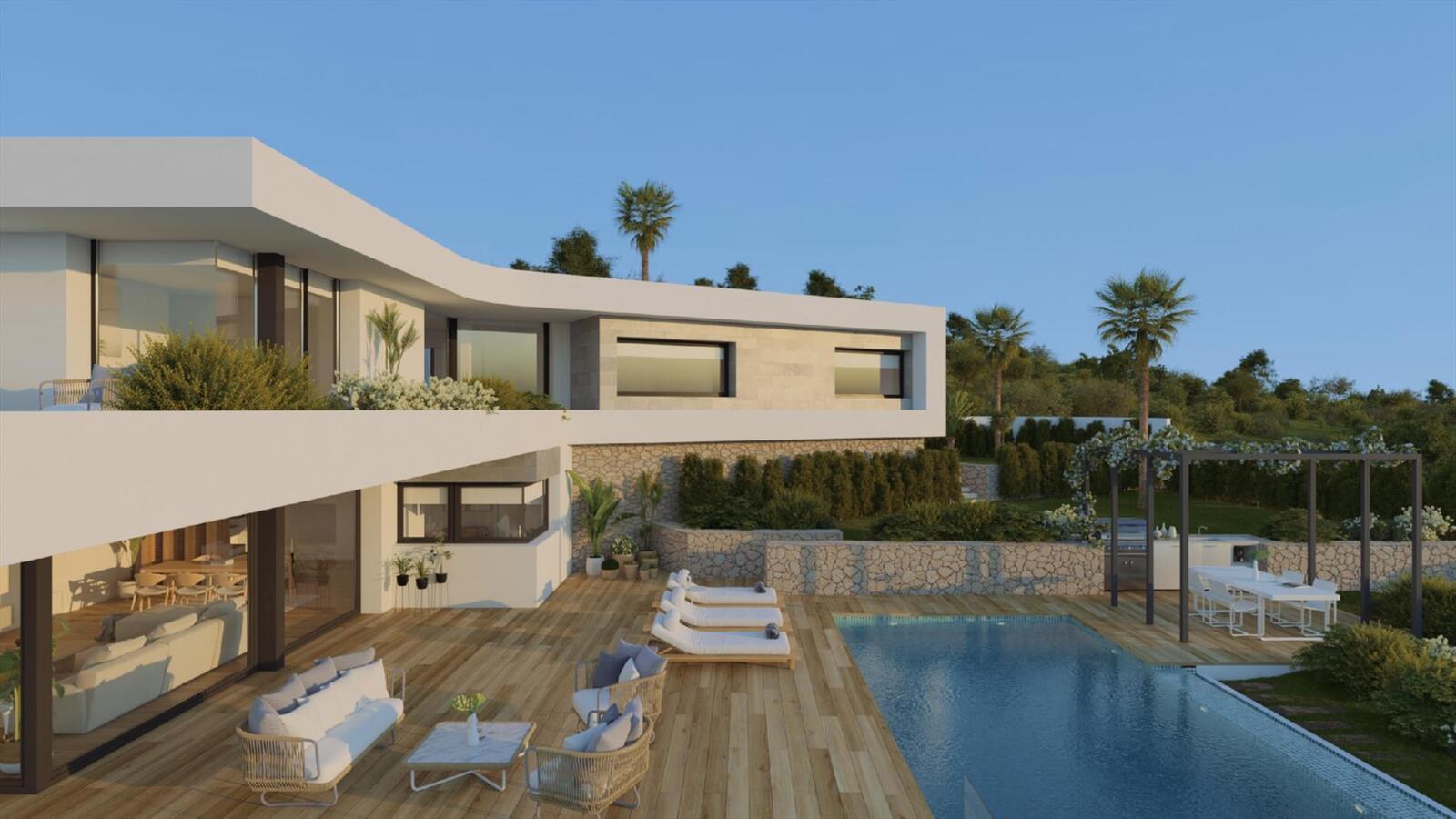 VILLA EDEN - Encinas Design moderne luxe-villa te koop in Cumbre del Sol 