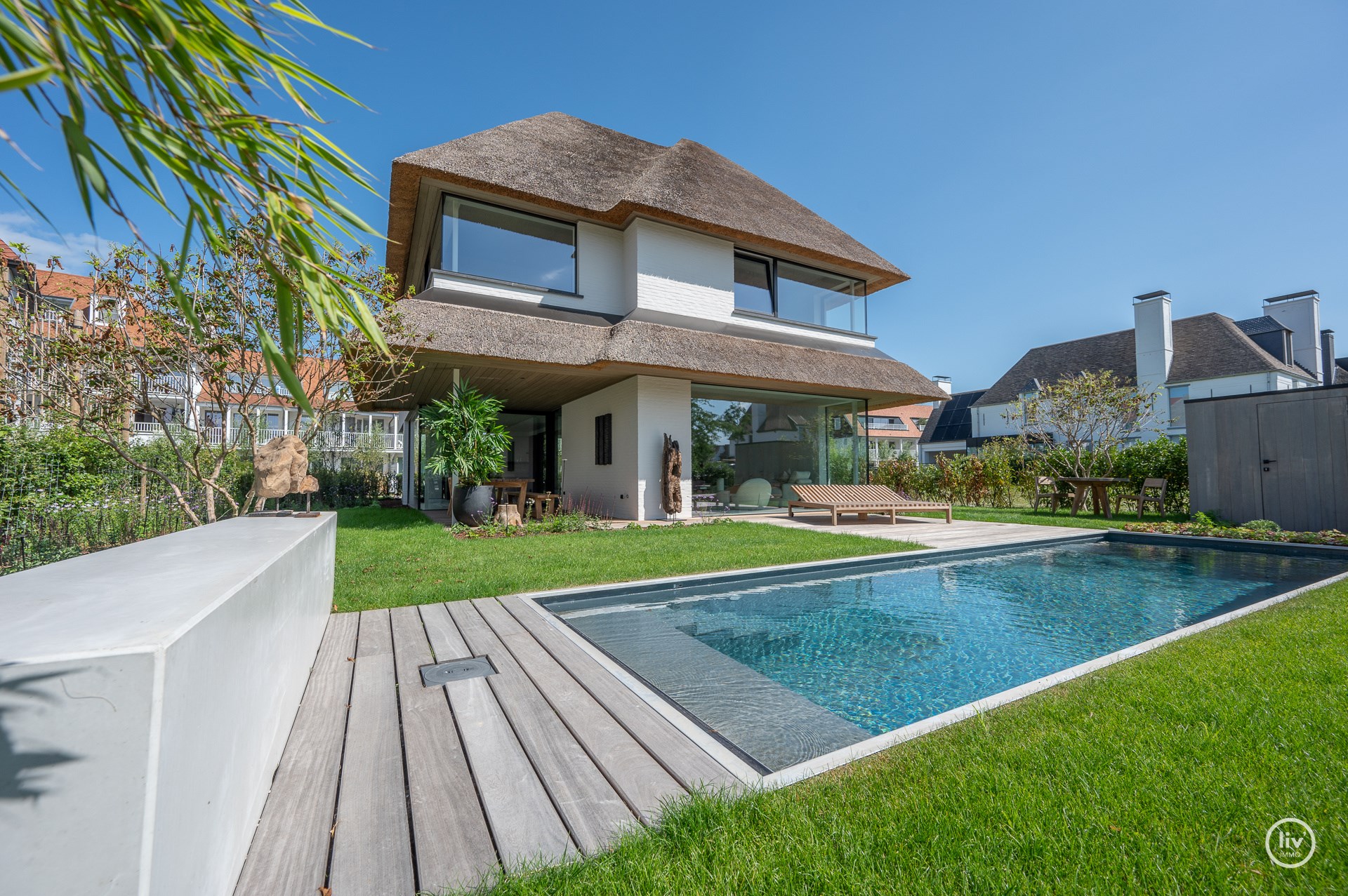 Villa de construction neuve exclusive &#224; Duinenwater avec une orientation parfaite du soleil. 