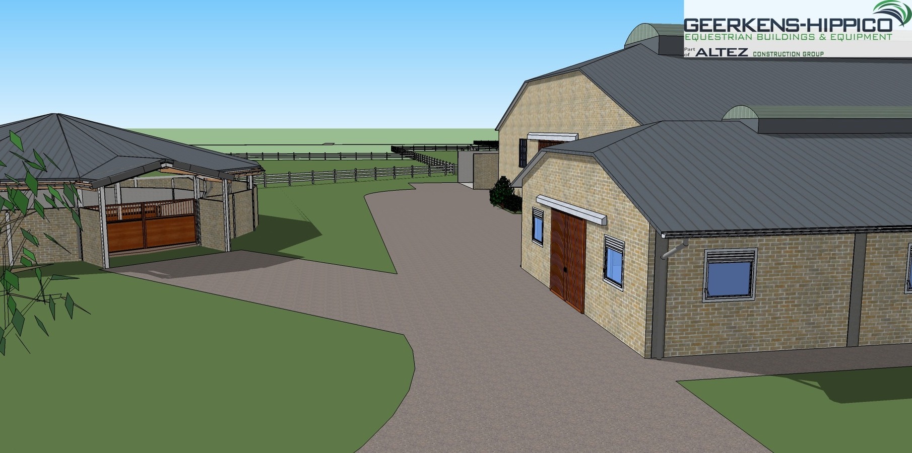 Projectgrond met vergunning voor professionele paardenhouderij en te renoveren woning op ca. 9 ha te Neerpelt 