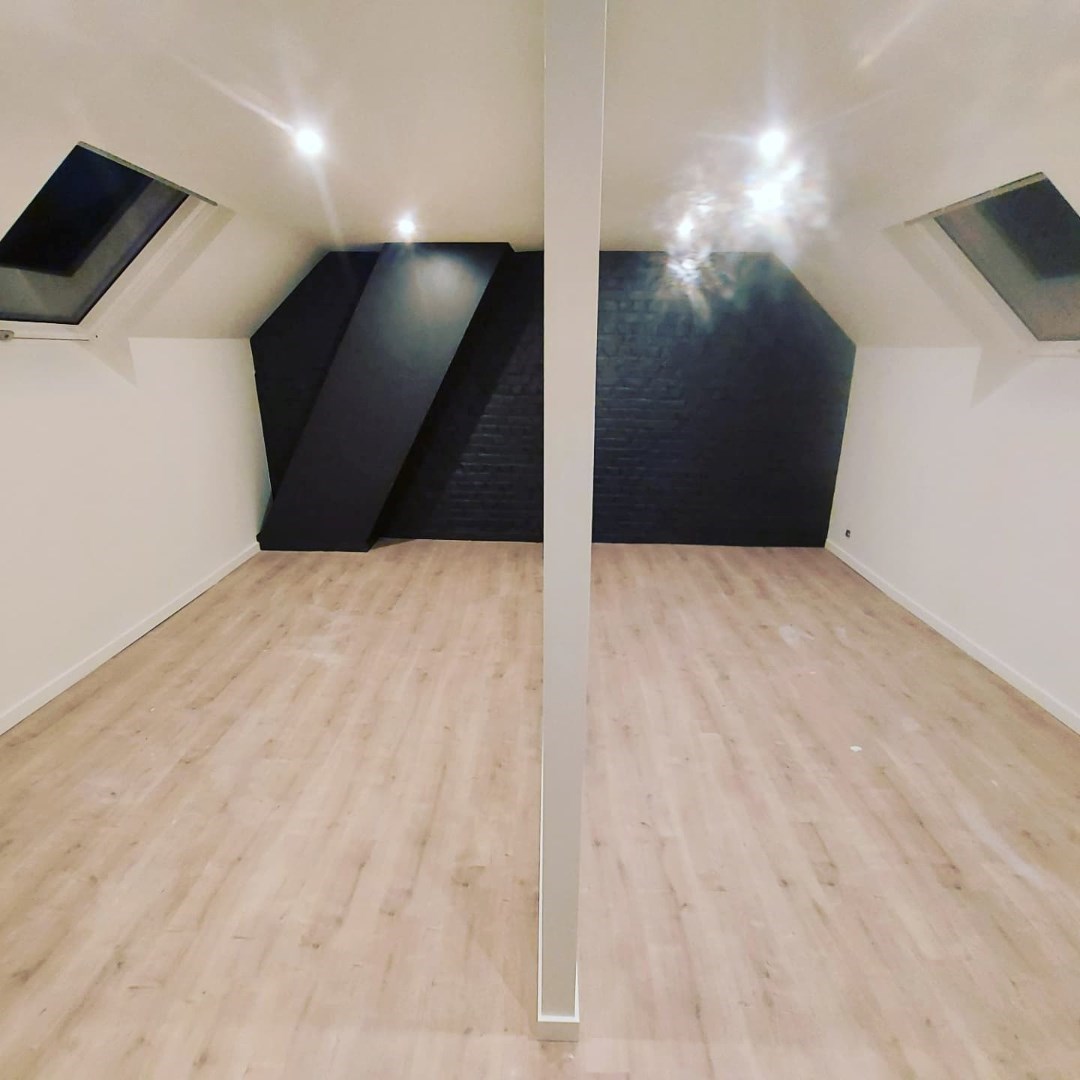 Zolder met 2 slaapkamers