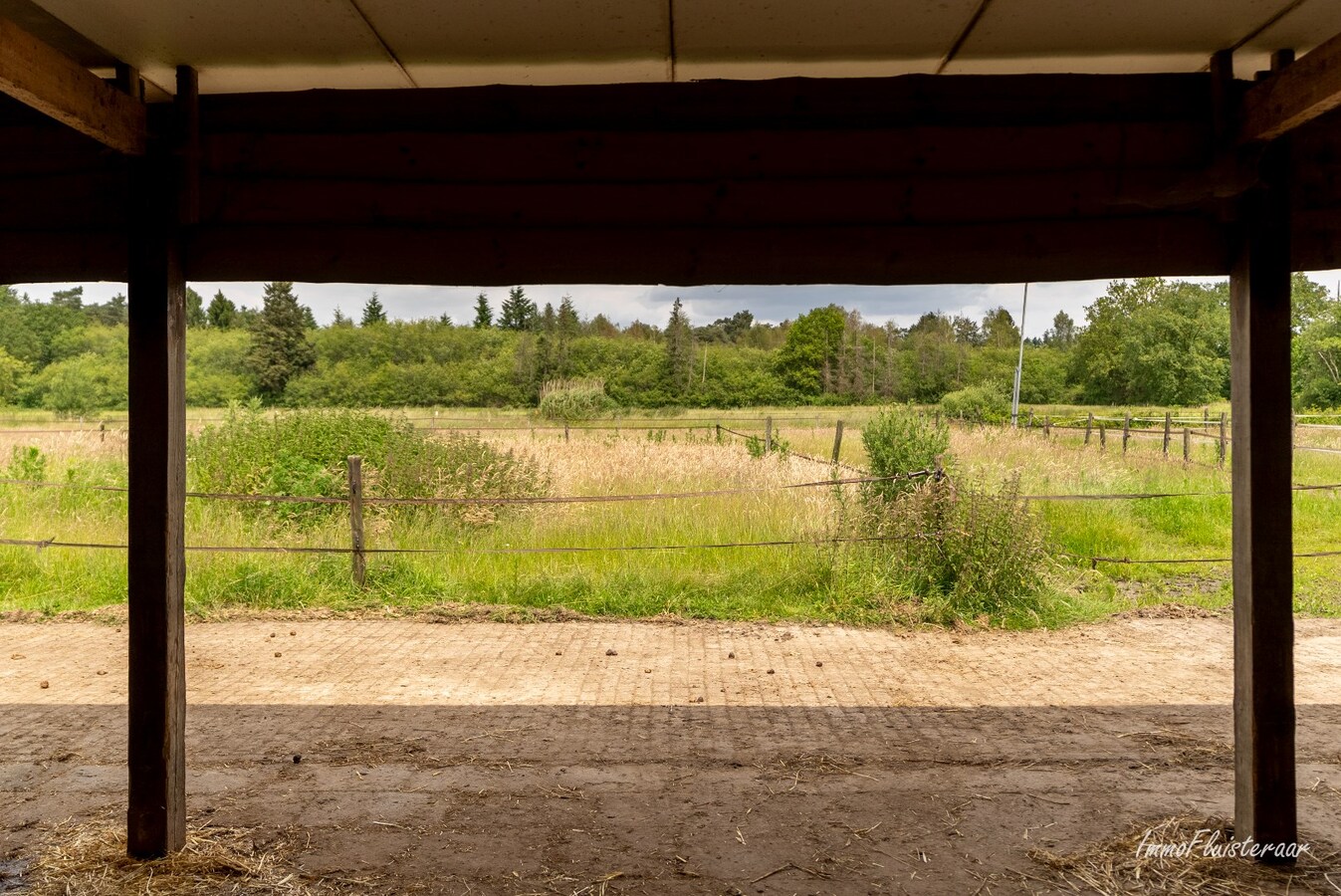 Authentiek landhuis met ruim stalgebouw en weides op ca. 1 ha te Weelde (Optioneel bij te kopen weide van ca. 1 ha) 