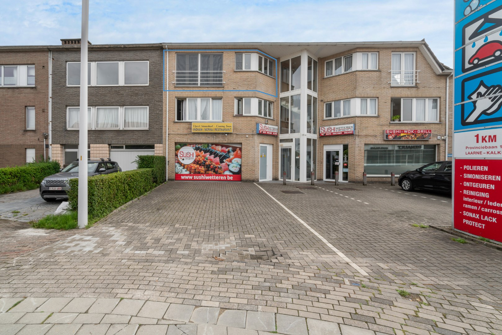 Ruim en gezellig appartement in centrum Wetteren 