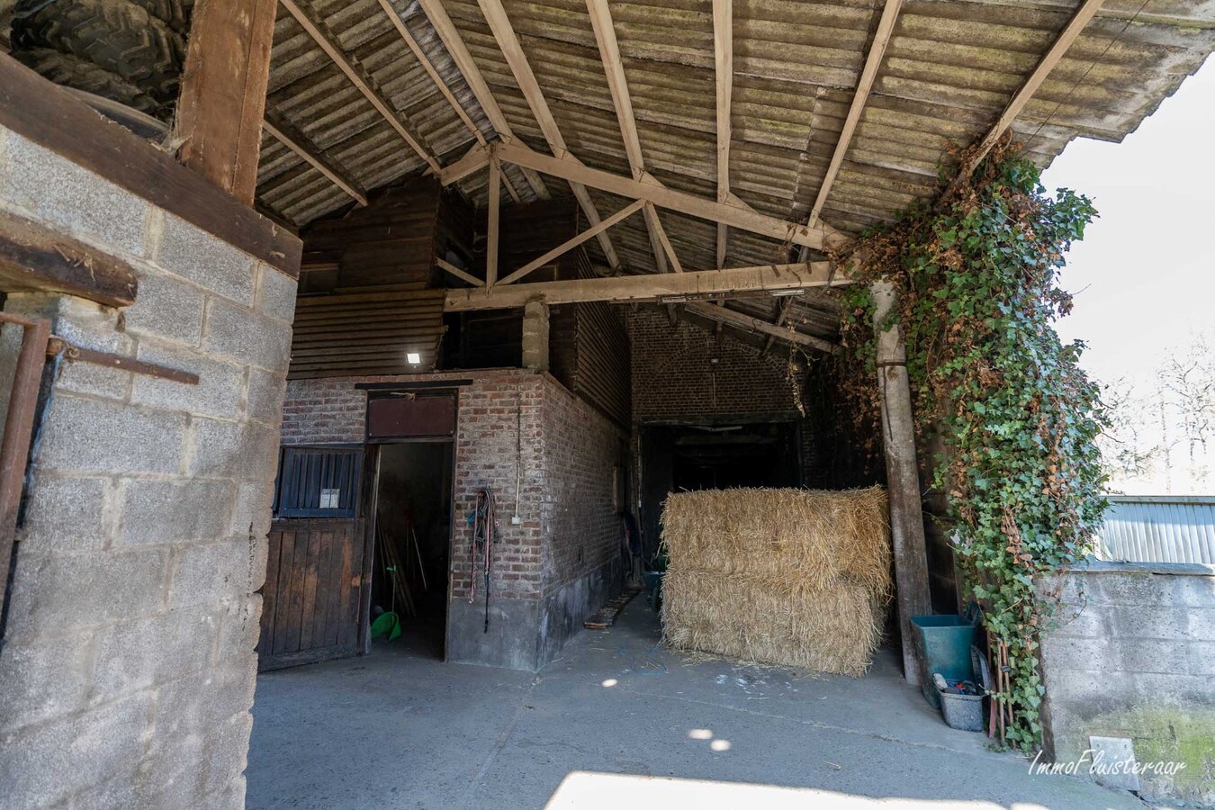 House with horse accommodation/ riding school on approx. 1ha in Mollem (Asse; Flemish Brabant) 