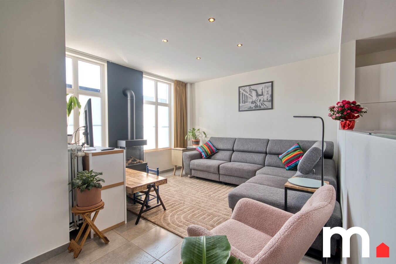 Instapklare woning met 3 slaapkamer en tuin te Marke ! 