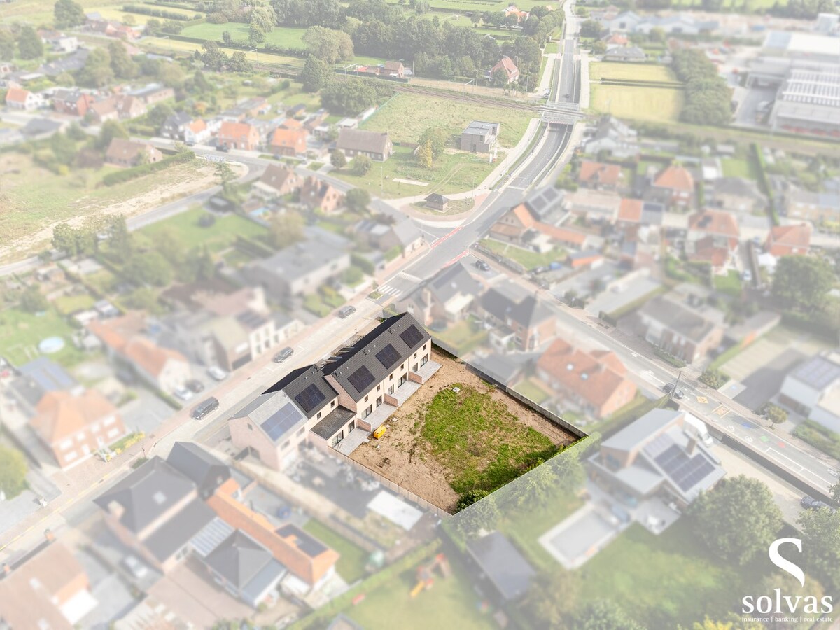 Nieuwbouw moderne Halfopen Woning met 3 Slaapkamers in Zulte 