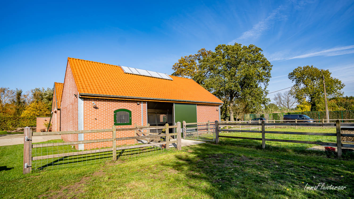 Charmante hoevewoning met garage/magazijn, recent stalgebouw, aanhorigheden en weiland op ca. 1,6ha te Diest (Vlaams-Brabant) 