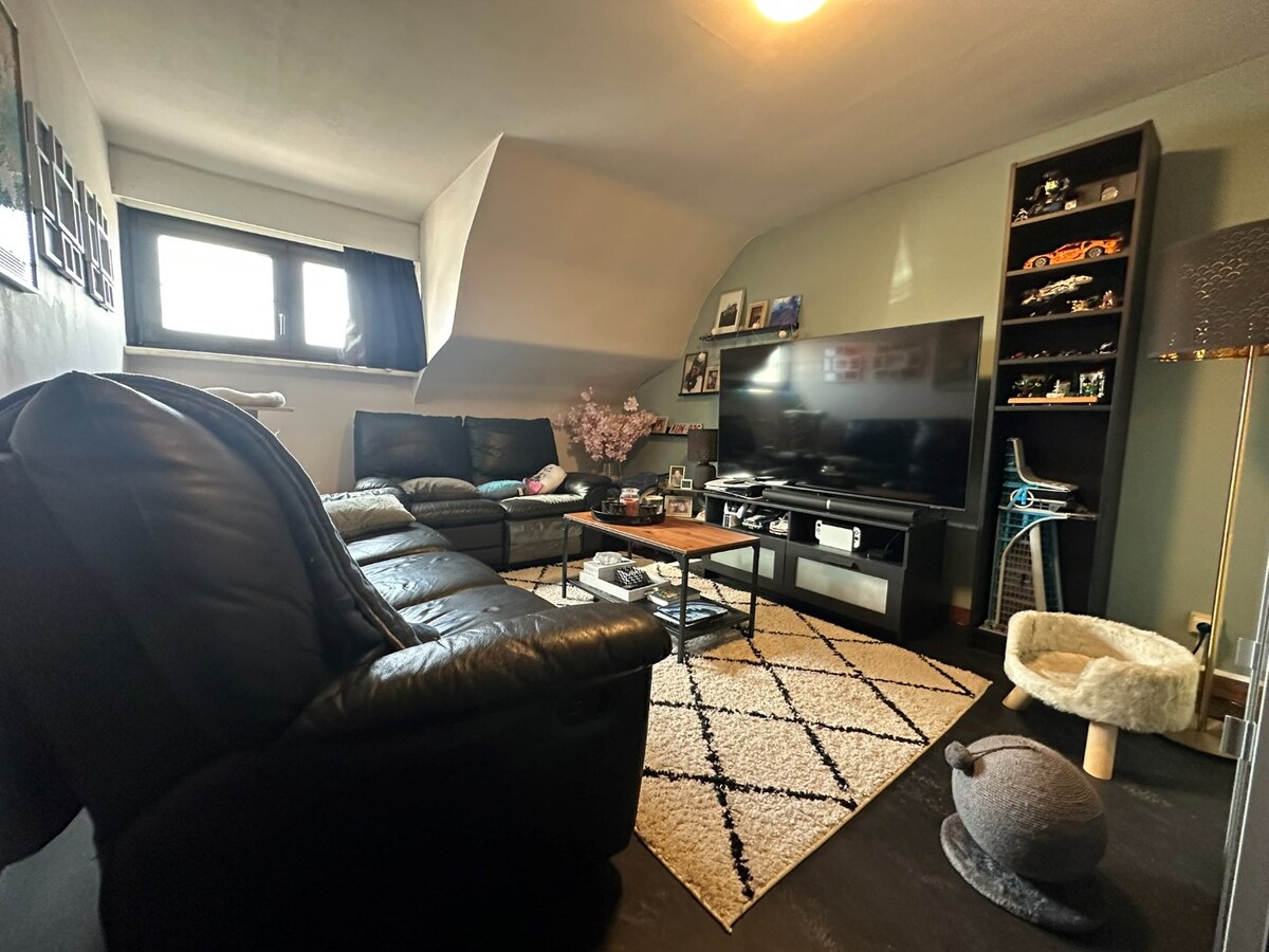 Interessante investeringsopportuniteit in hartje Malle: handelspand + 2 appartementen 