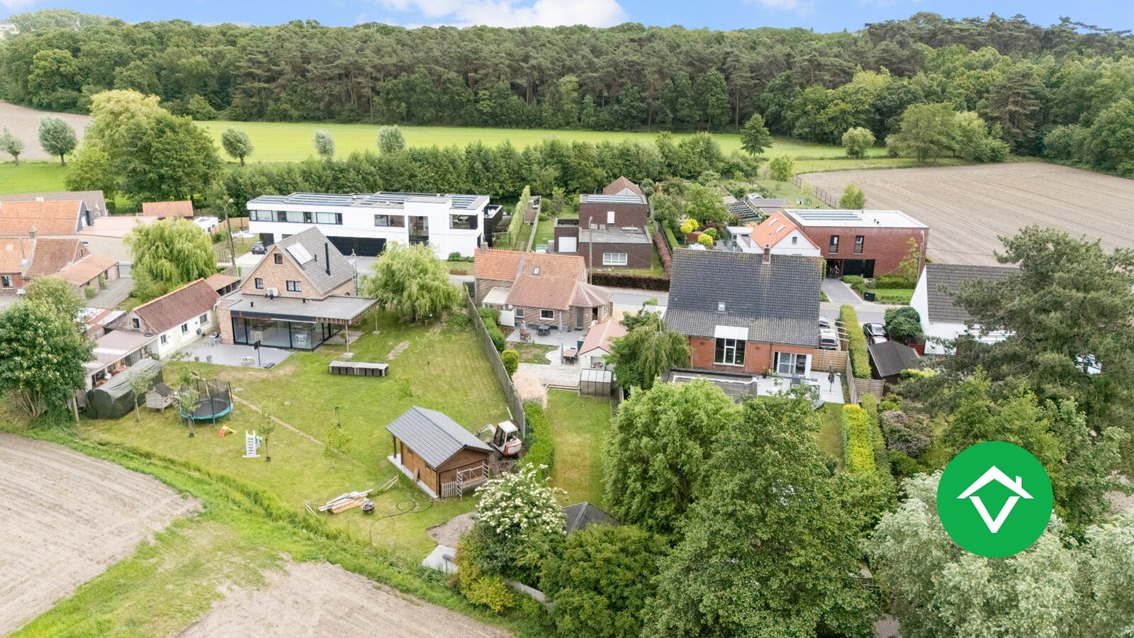 Landelijke woning te koop in Koekelare, nabij het bos. 