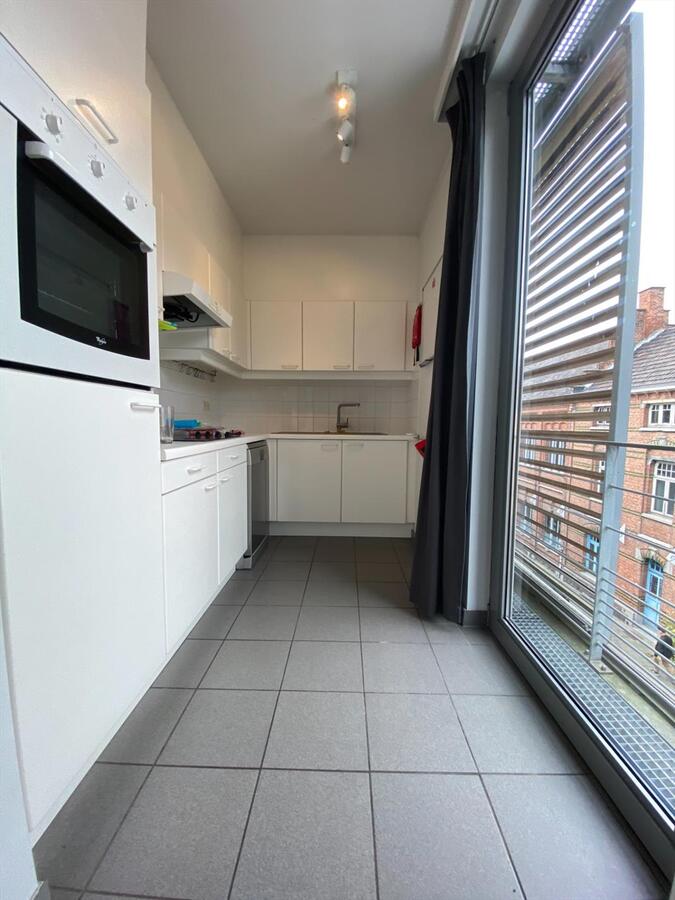 Appartement met 2 slaapkamers en 2 terrassen in centrum Gent 