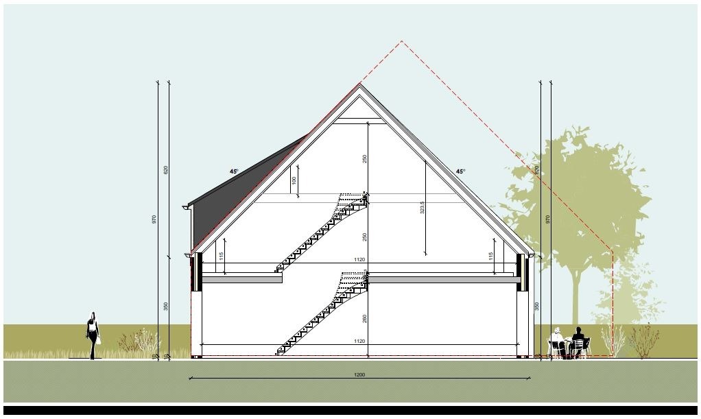 Half-open nieuwbouwwoning met 4 slaapkamers en tuin te Ichtegem 