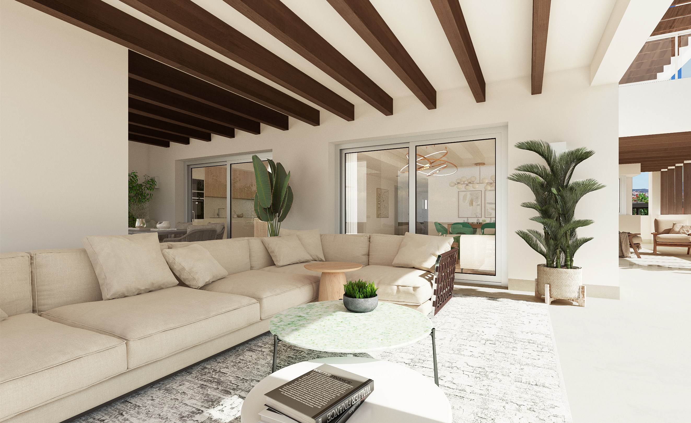 Bienvenue &#224; Altura 160, un projet de construction exclusif qui se distingue par ses luxueux appartements avec une vue magnifique sur la mer dans l&#39;enchantant Benahavis. 