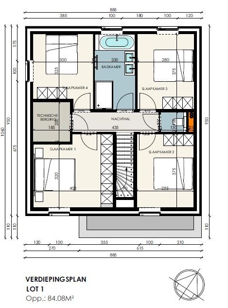 Vrijstaande nieuwbouwwoning met 4 slaapkamers en tuin te Ichtegem 