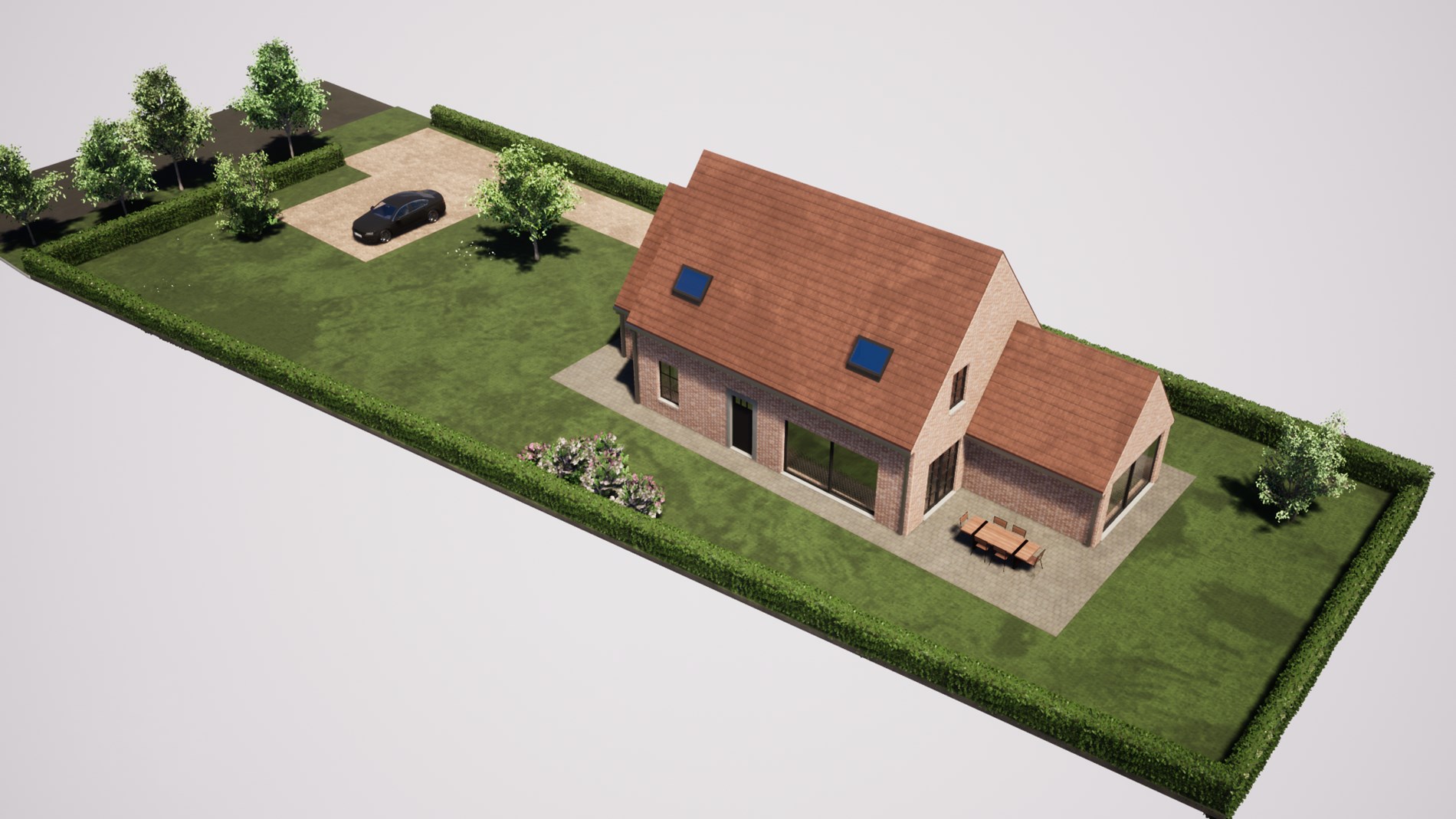Ruim perceel van 1064 m&#178; in residenti&#235;le wijk bestemd voor open bebouwing te Oostduinkerke (Koksijde). 