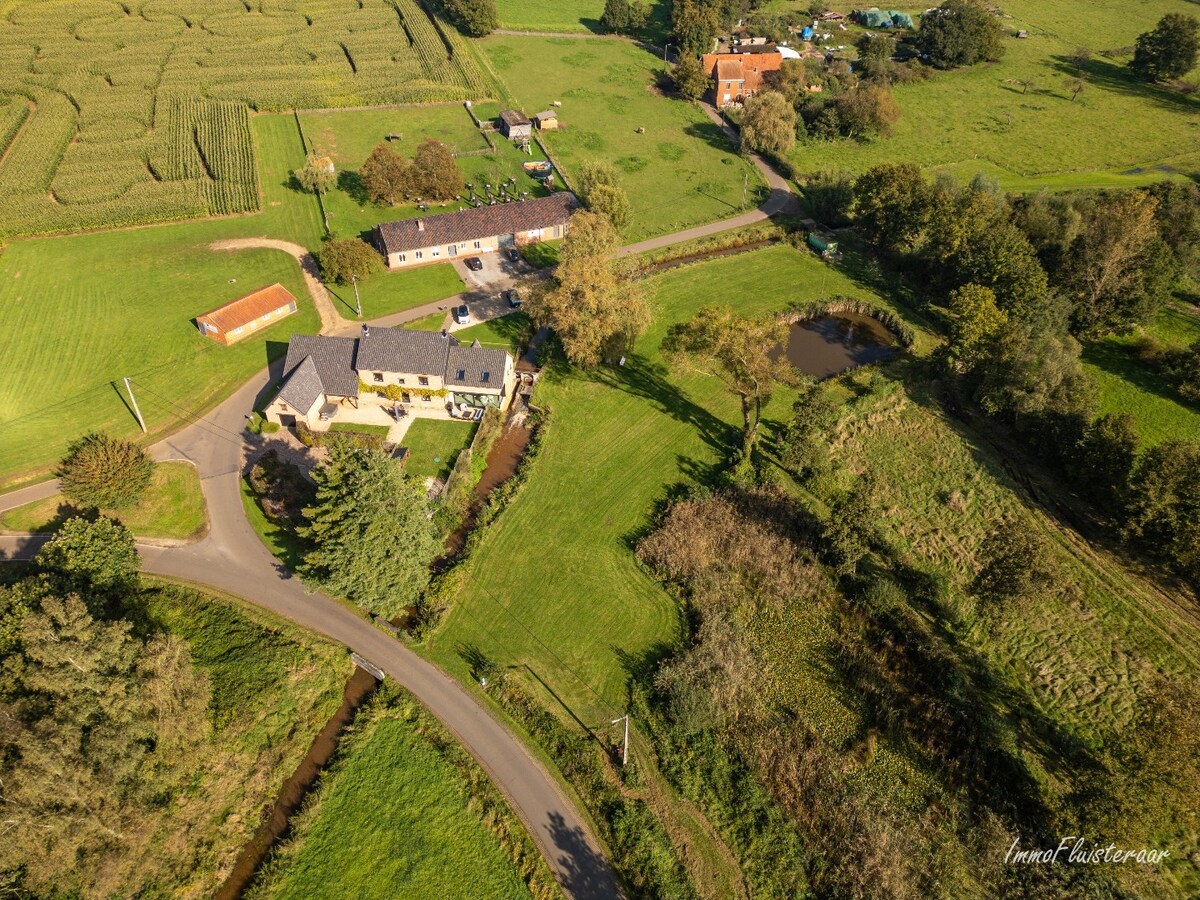 Renovated farmhouse with authentic charm on approximately 1.1 hectares in Paal (Beringen) 