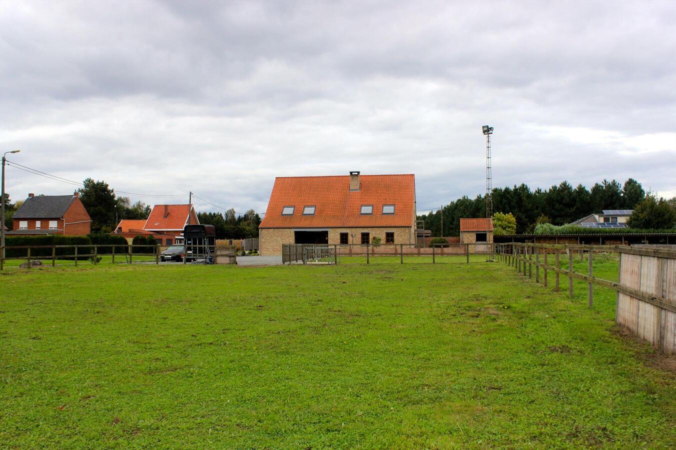 Woning met stallen en buitenpiste op ca. 8000m&#178;  te Langdorp 