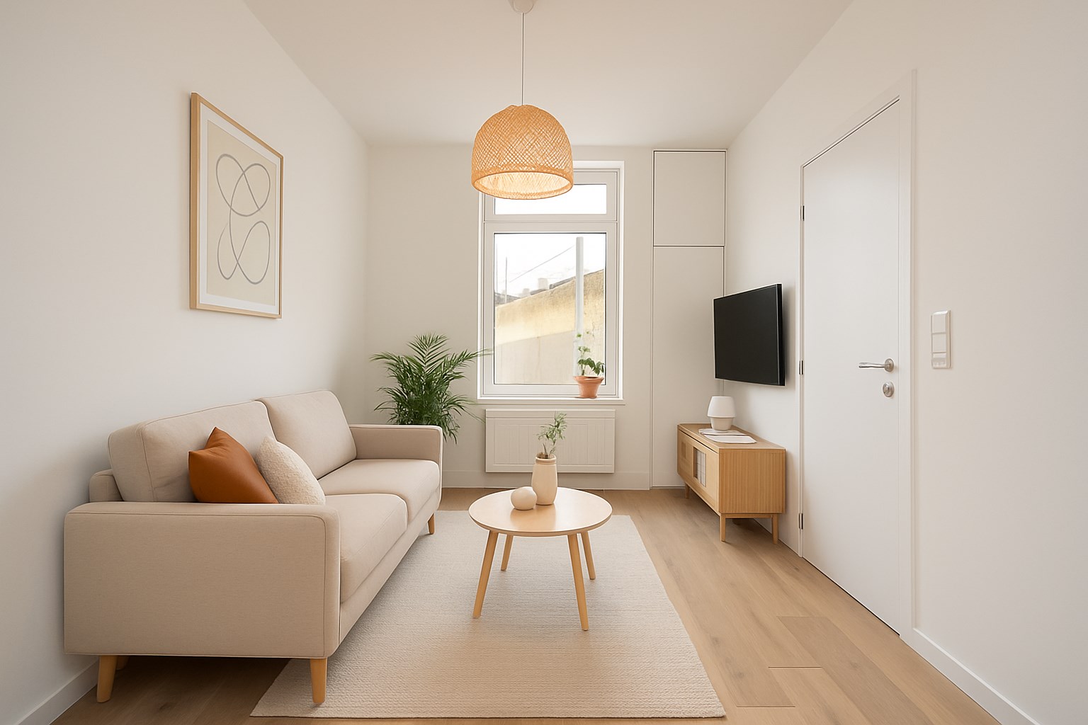 Gerenoveerde rijwoning met 3 slaapkamers 