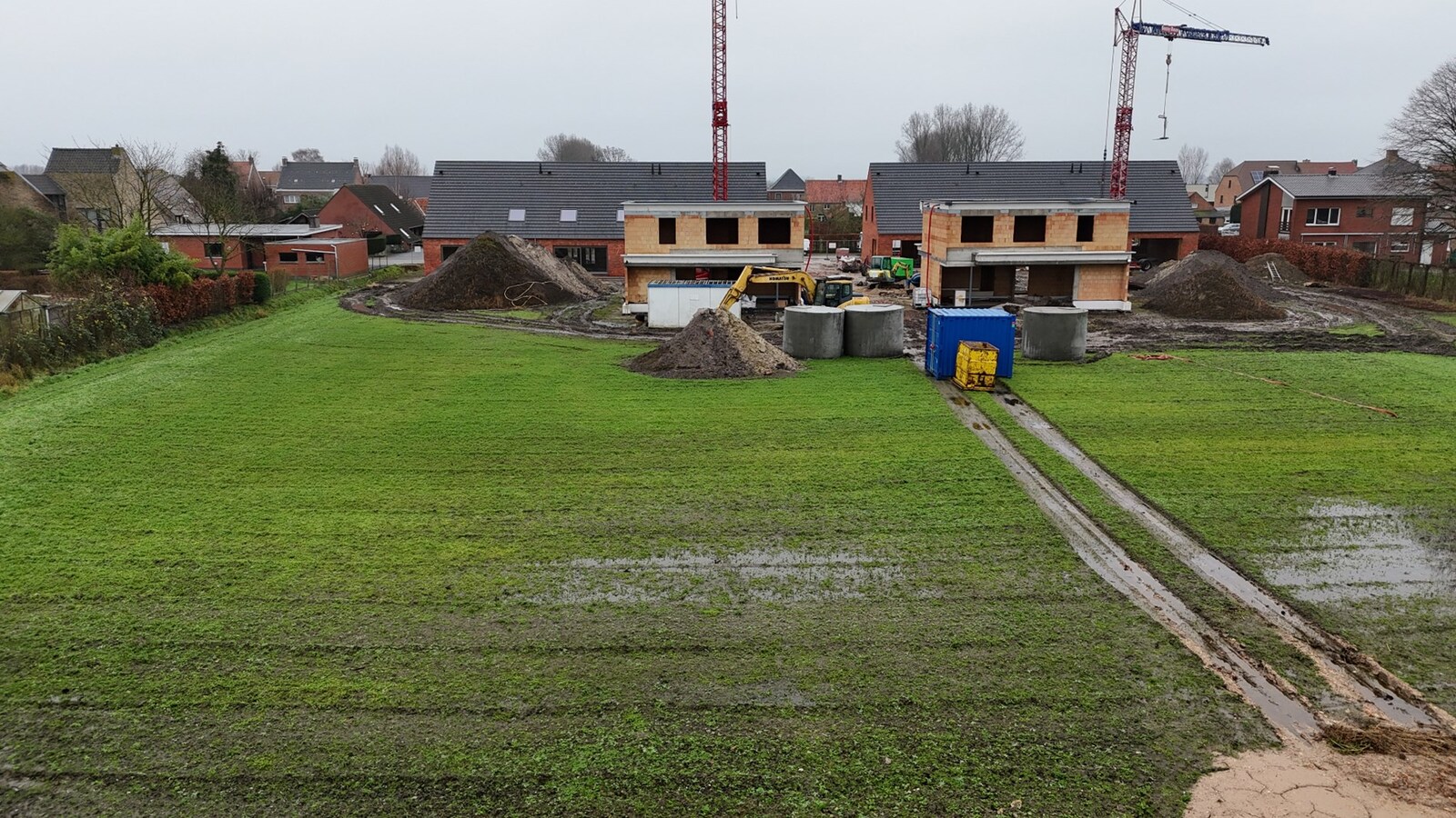 Rustig gelegen nieuwbouwwoning met 3 slaapkamers en prachtig zicht op de velden te Gistel 