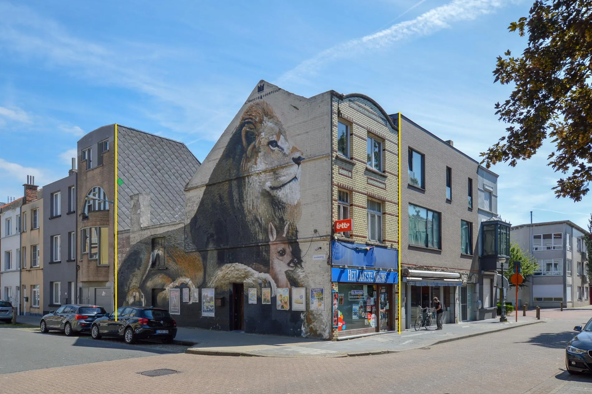 Te renoveren woning tegenover Sint-Catharinaplein Oostende