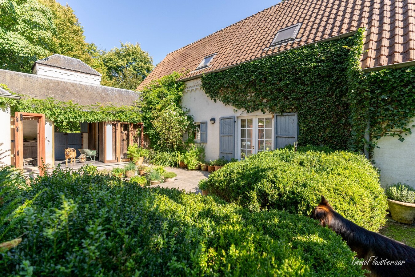 Magnifique villa avec d&#233;pendances et serres sur environ 5 hectares &#224; Itegem 