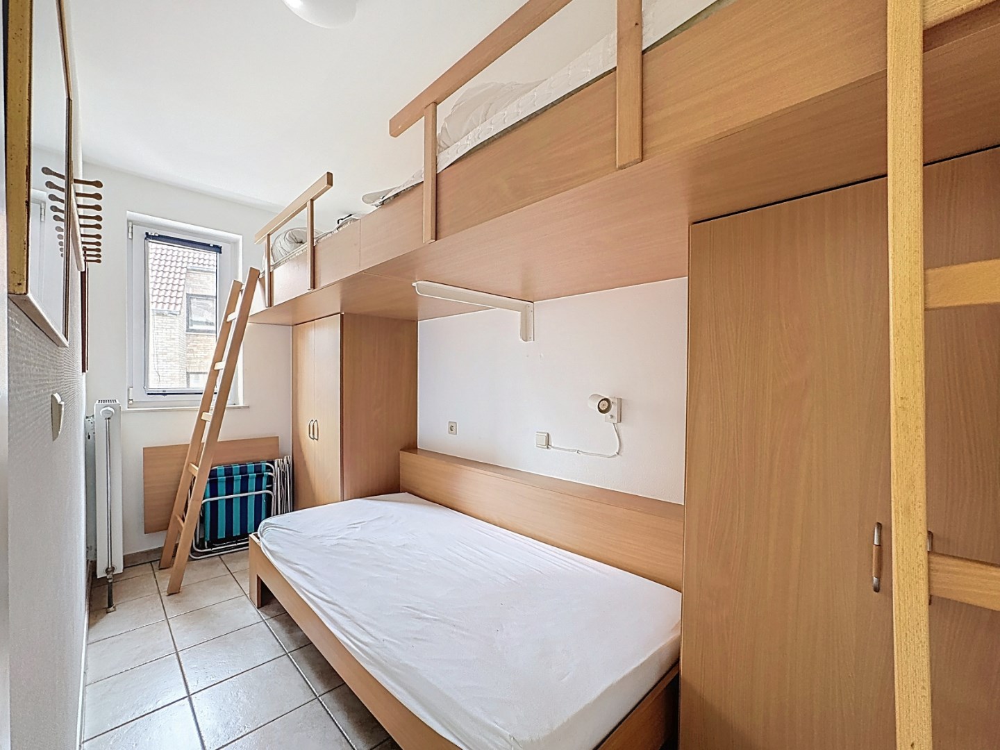 Centraal gelegen appartement met FRONTAAL ZEEZICHT 