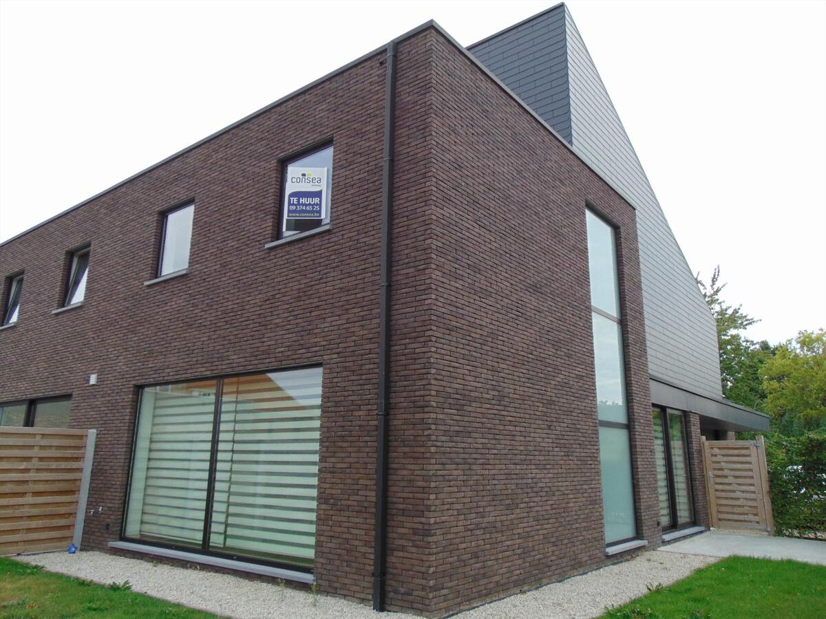 Recente woning met zonnepanelen 