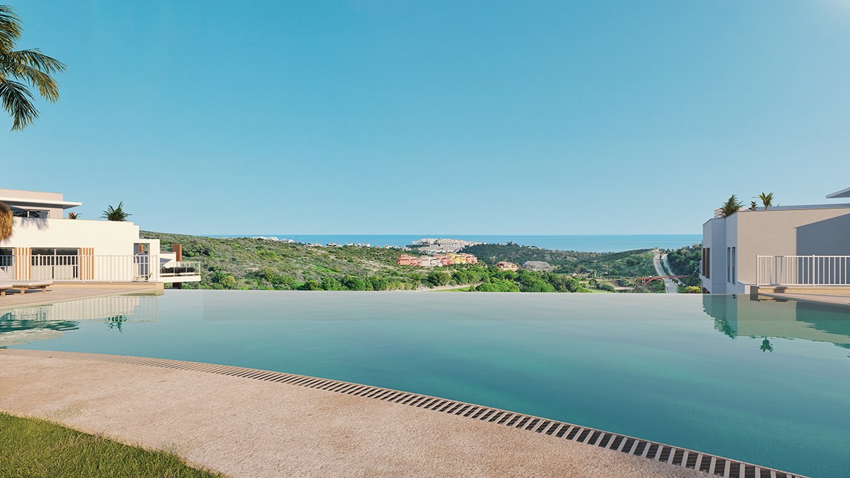 Ontdek ABRIL...een oase van elegantie en rust aan de Costa del Sol in Do&#241;a Julia, Casares. Luxe appartementen en penthouses met ruime terrassen en een prachtige zeezichten 