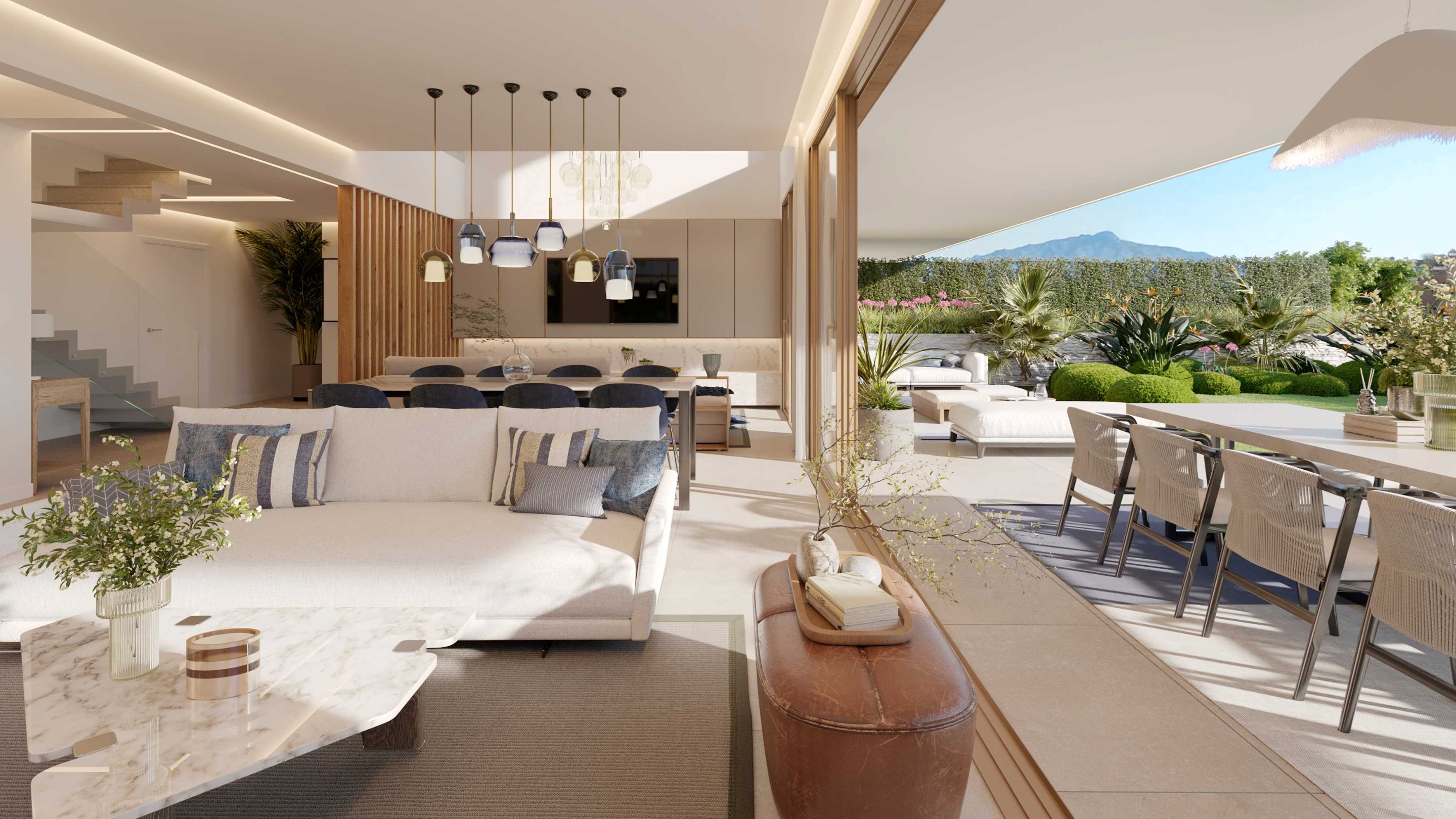 Lyra Residences: 15 ruime townhouses in El Campanario, Estepona 