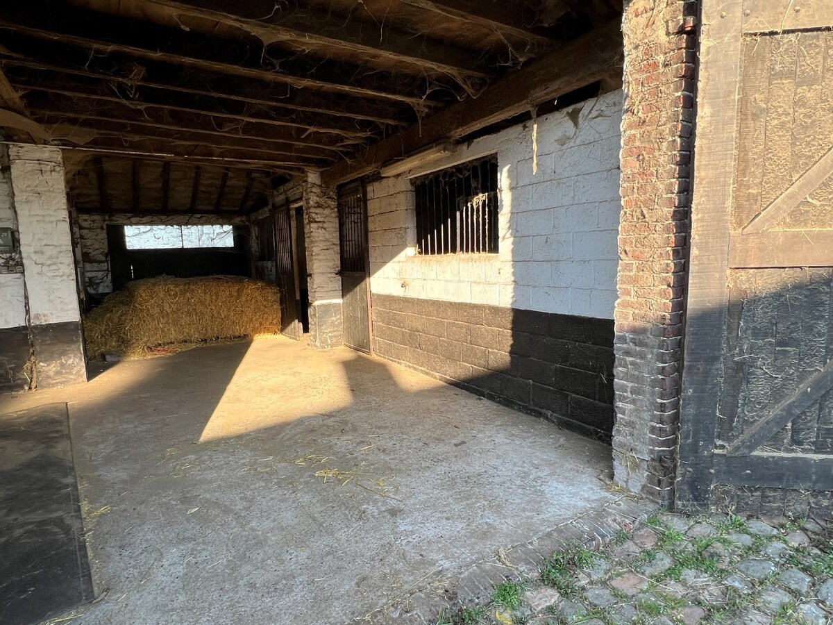 Te renoveren/te slopen hoeve met landelijk zicht. 