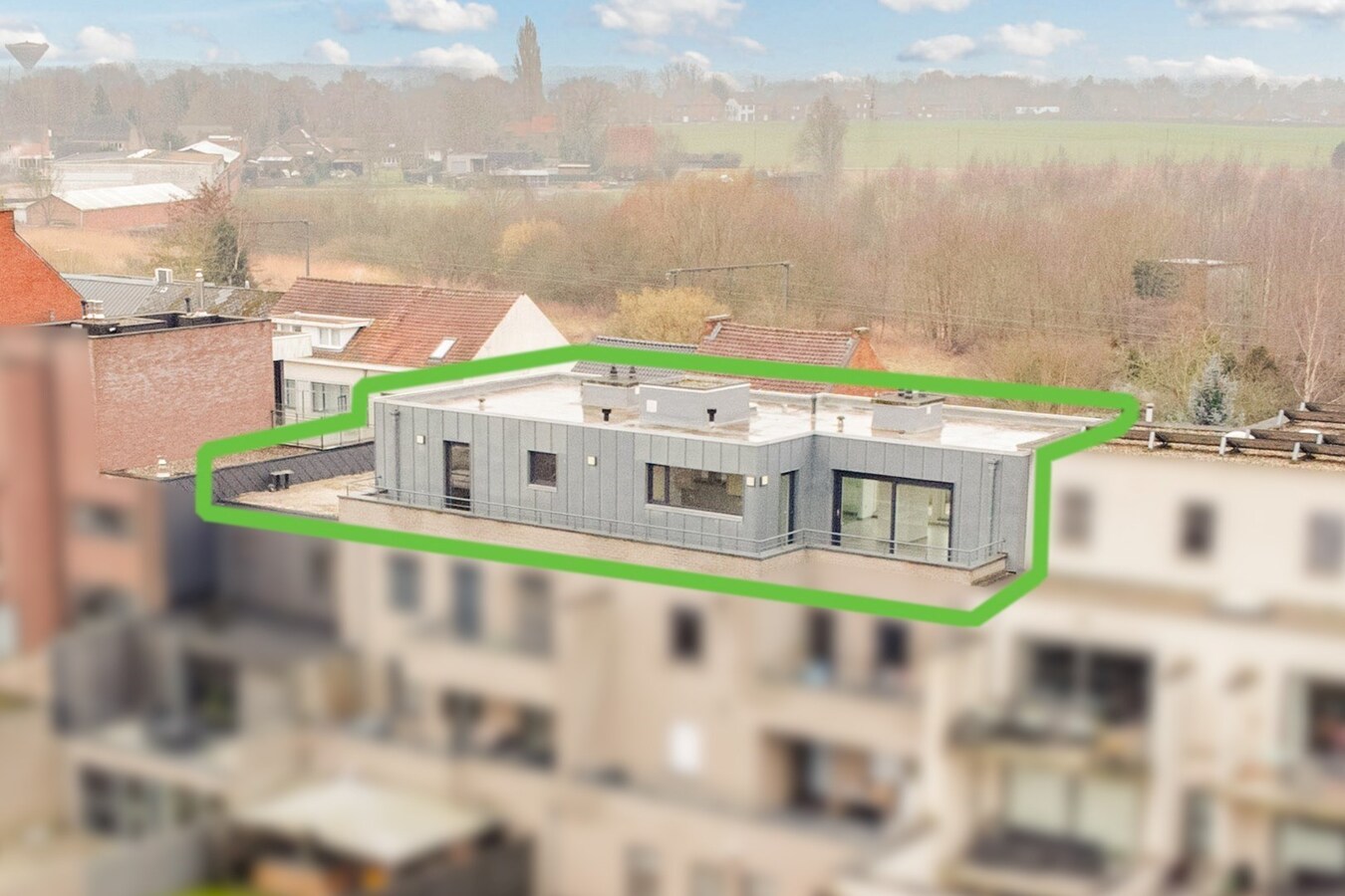 Luxe penthouse appartement te Hasselt/Kermt 