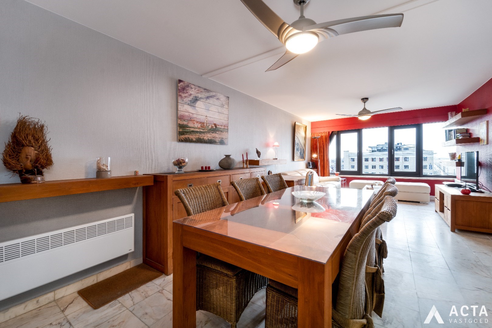 Appartement met prachtig zeezicht 