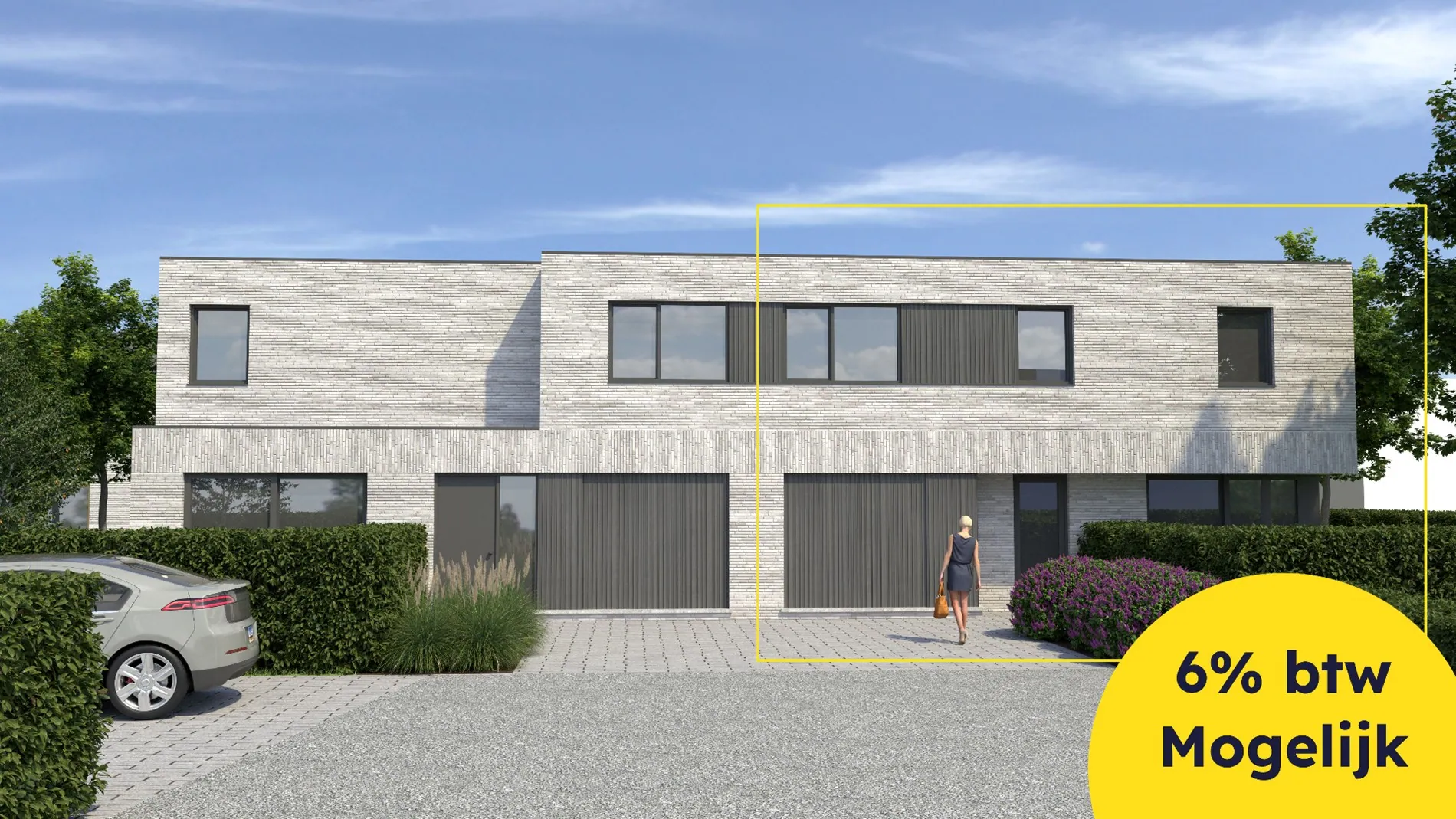 Energiezuinige nieuwbouwwoning met 4 slaapkamers te Diksmuide!