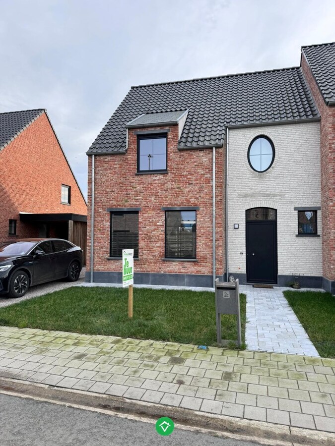 Ruime nieuwbouwwoning met 3 slaapkamers en tuin te Leke 