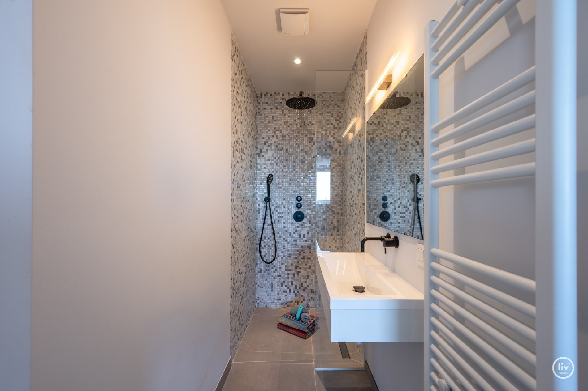 Merveilleux appartement en duplex r&#233;nov&#233;, spacieux, avec des vues panoramiques magnifiques et des terrasses &#224; proximit&#233; du Rubens. 