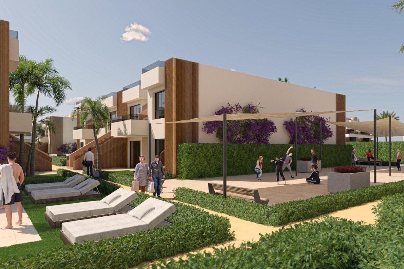 Nieuwbouwappartementen, bungalows en villa&#39;s in Condado de Alhama Golf Resort, Murcia 