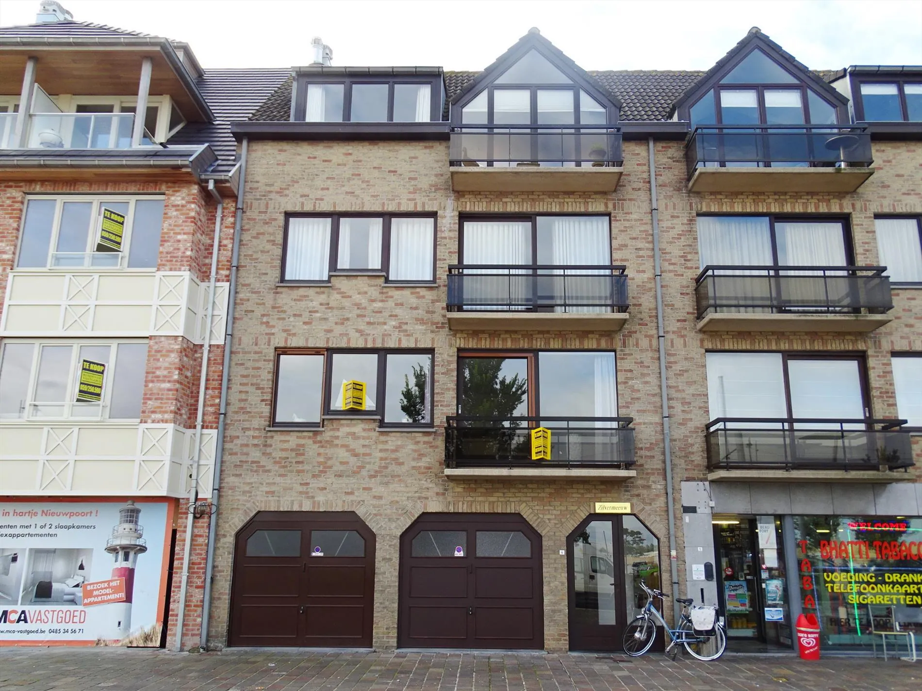 Woonappartement met 3 slaapkamers (103 m2) aan de kaai van Nieuwpoort.