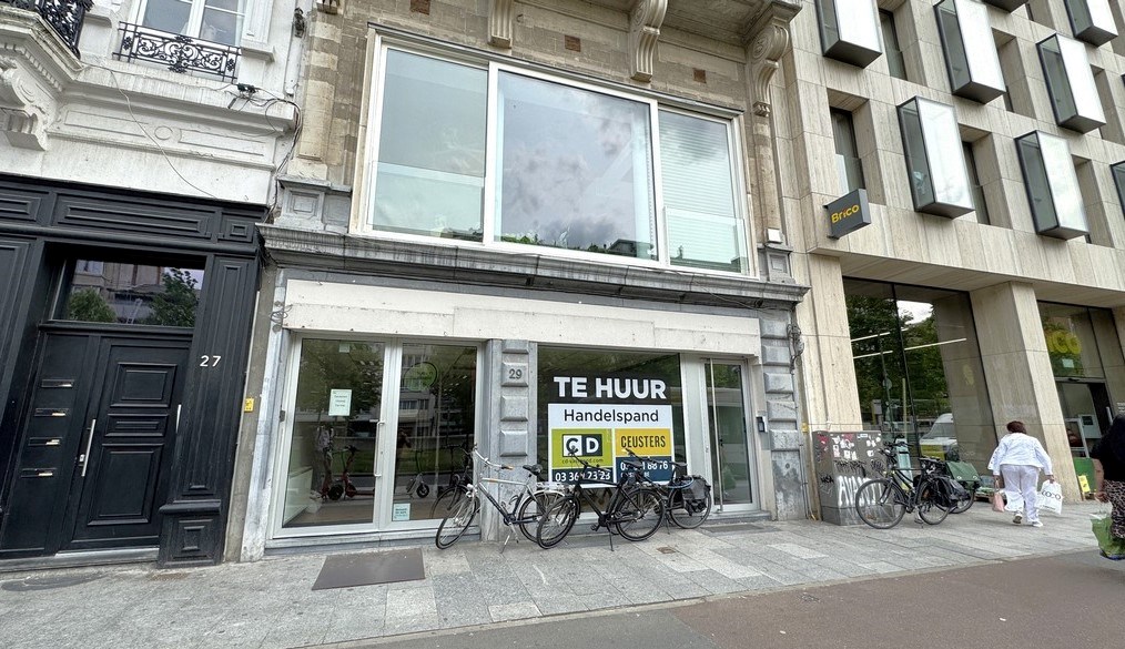 Commercieel kantoor te huur aan de Leien in Antwerpen