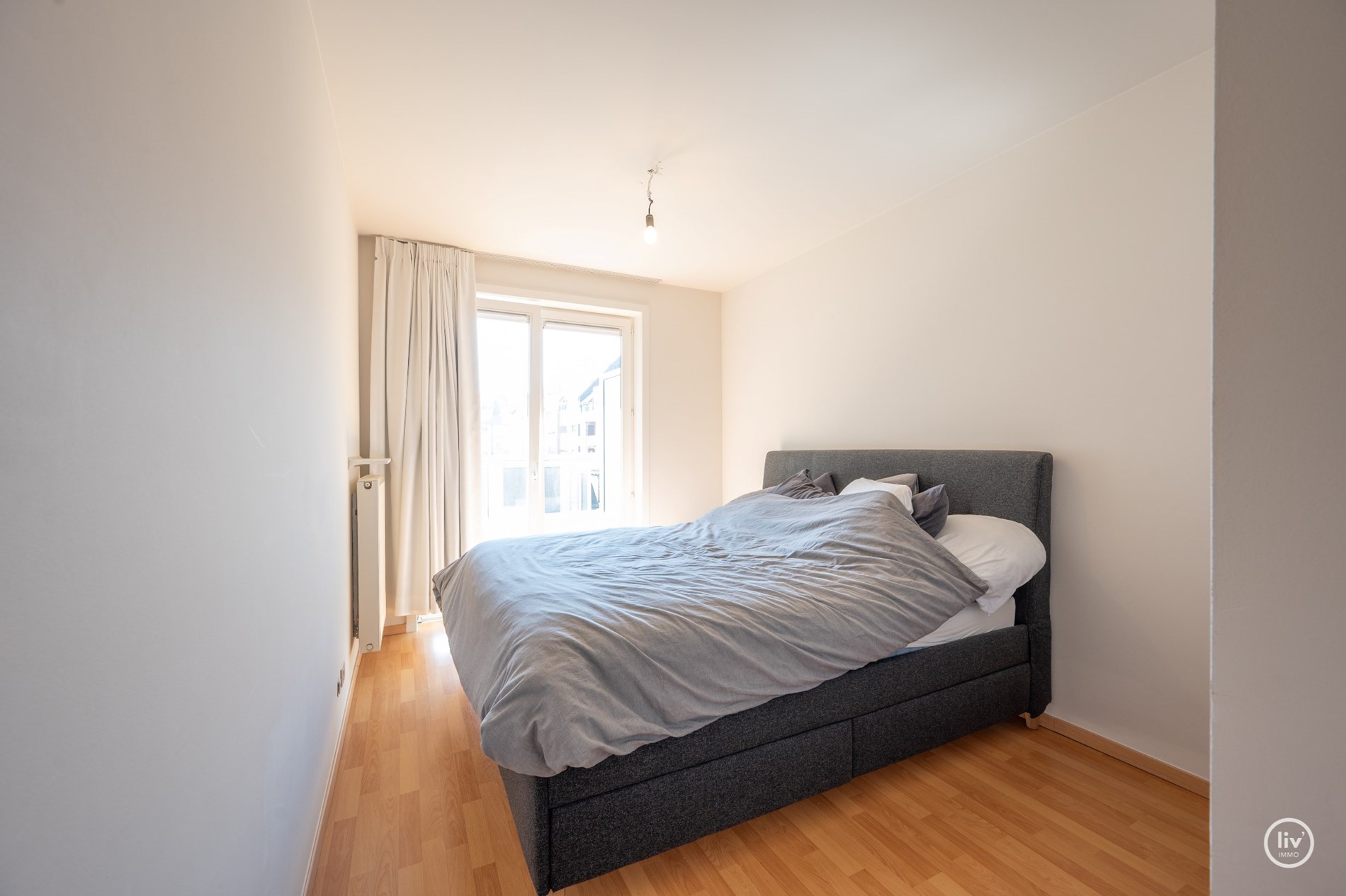 Bel appartement spacieux avec deux chambres situ&#233; sur l&#39;avenue Dumortier &#224; Knokke. 