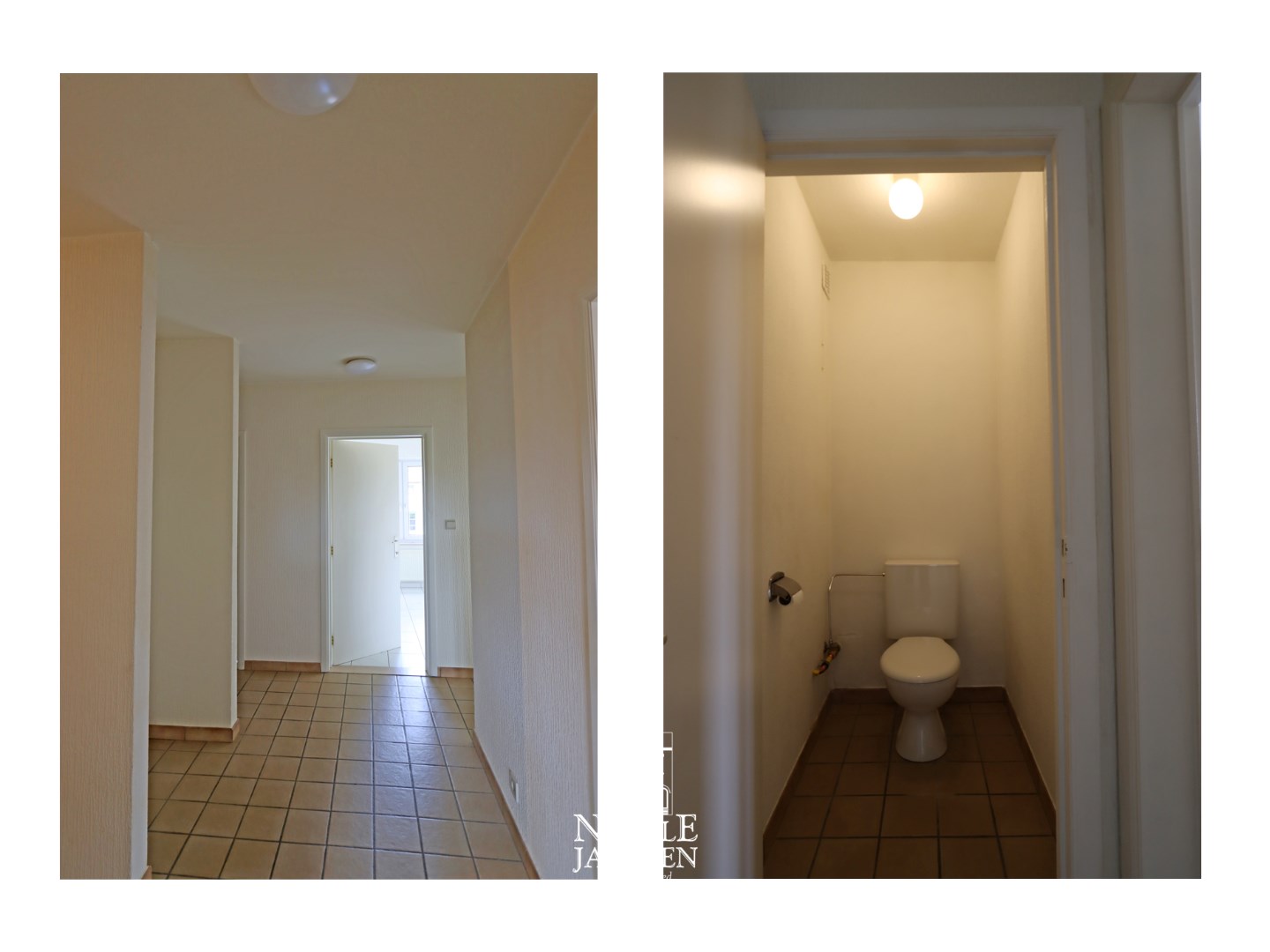 Overloop en gastentoilet