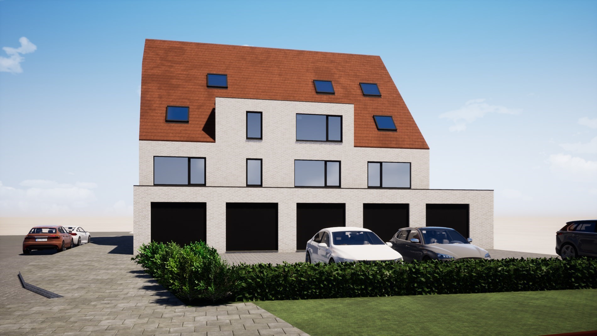 Ruim nieuwbouw appartement op eerste verdieping in centrum Oudenburg 