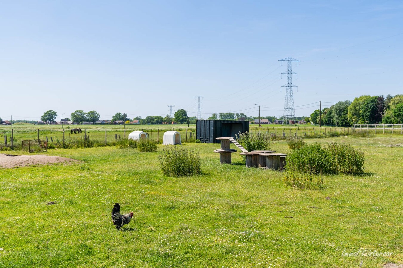 Te renoveren woning met grond op ca. 33 are te Kinrooi 