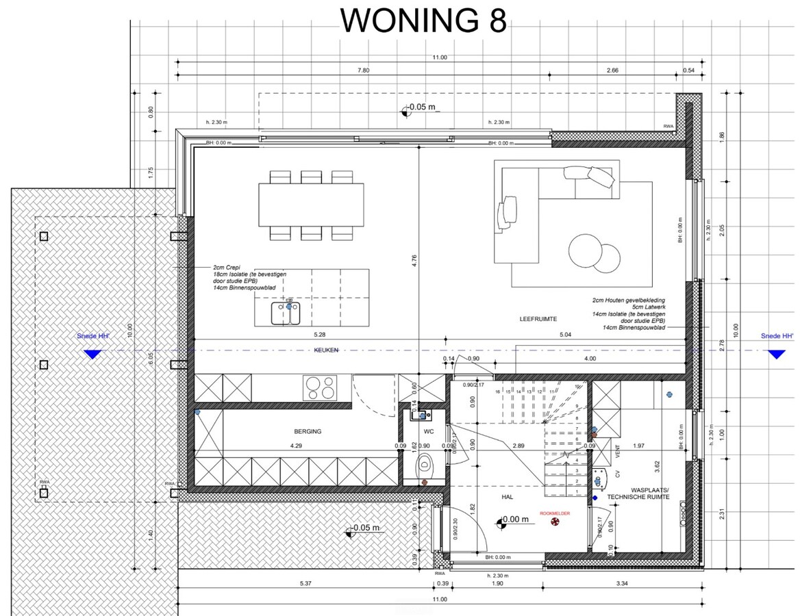 Rustig gelegen nieuwbouwwoning met 3 slaapkamers en prachtig zicht op de velden te Gistel 