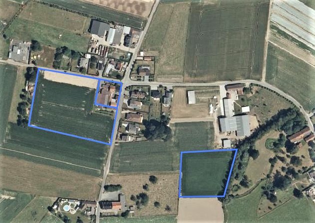 IN OPTIE - Charmante te renoveren boerderij met weiland op ca. 2,63ha te Merchtem en Londerzeel (Vlaams-Brabant) 