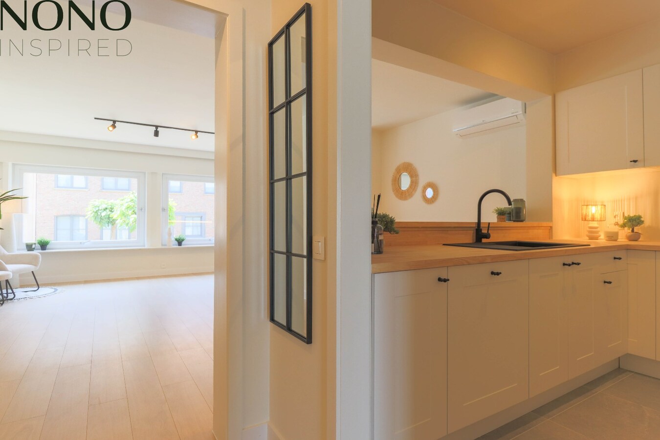 TOPLIGGING : Instapklaar 2 slaapkamer appartement met garage, terras en berging ! 