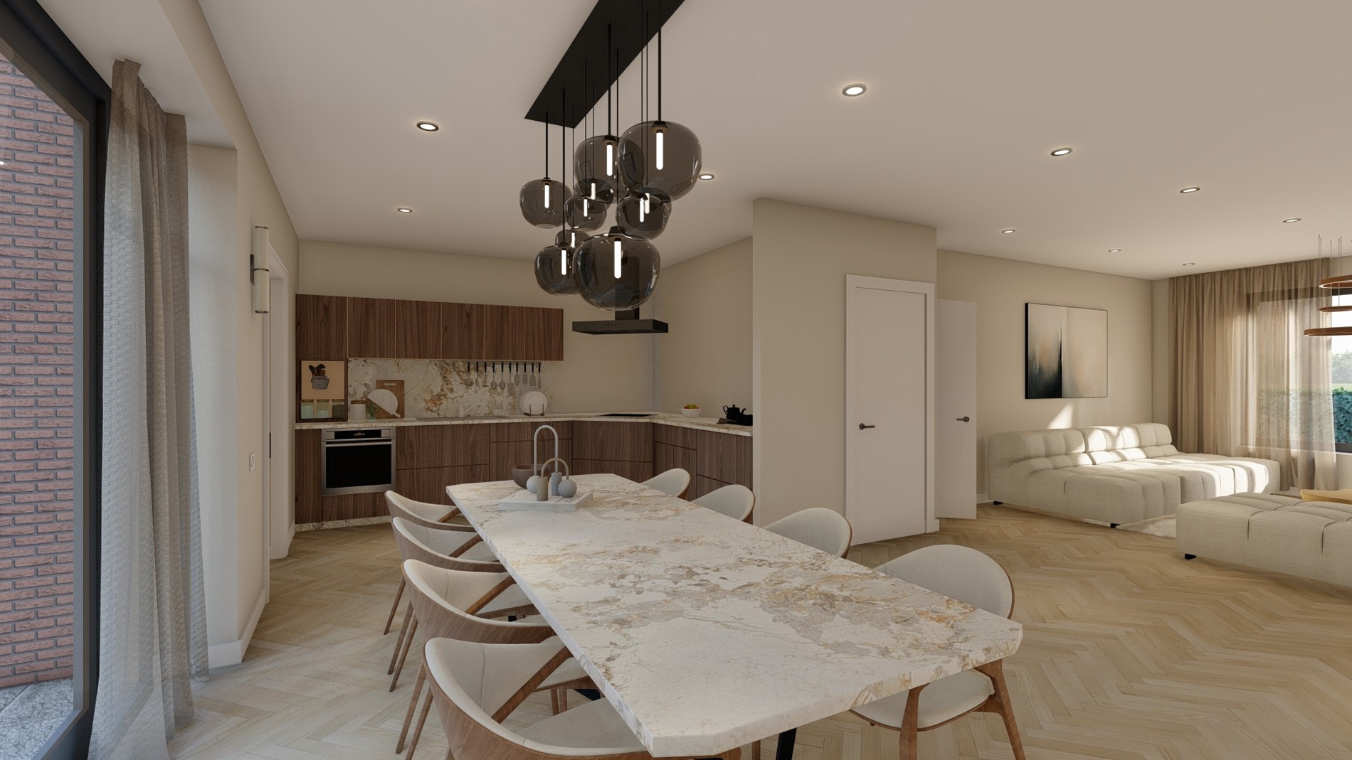 Nieuw te bouwen: 5 ruime vrijstaande woningen 