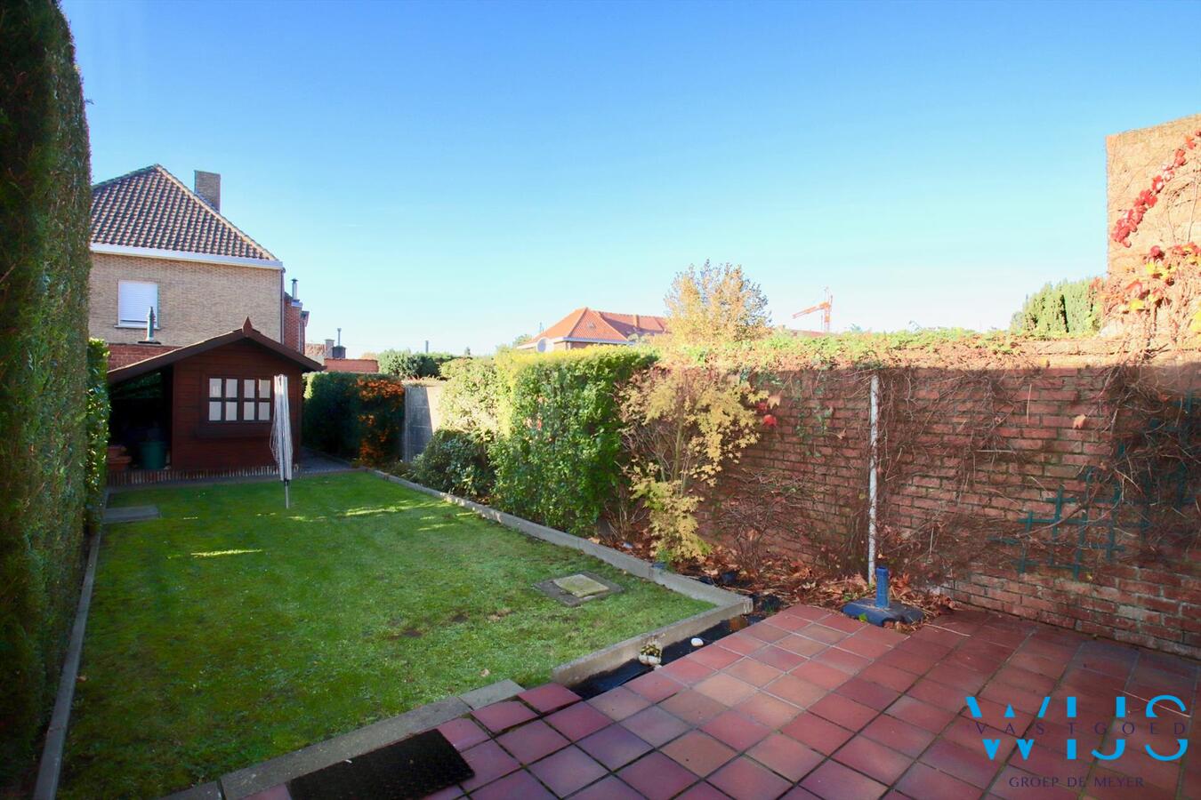 Instapklare bel-&#233;tage met tuin te ZELZATE! 