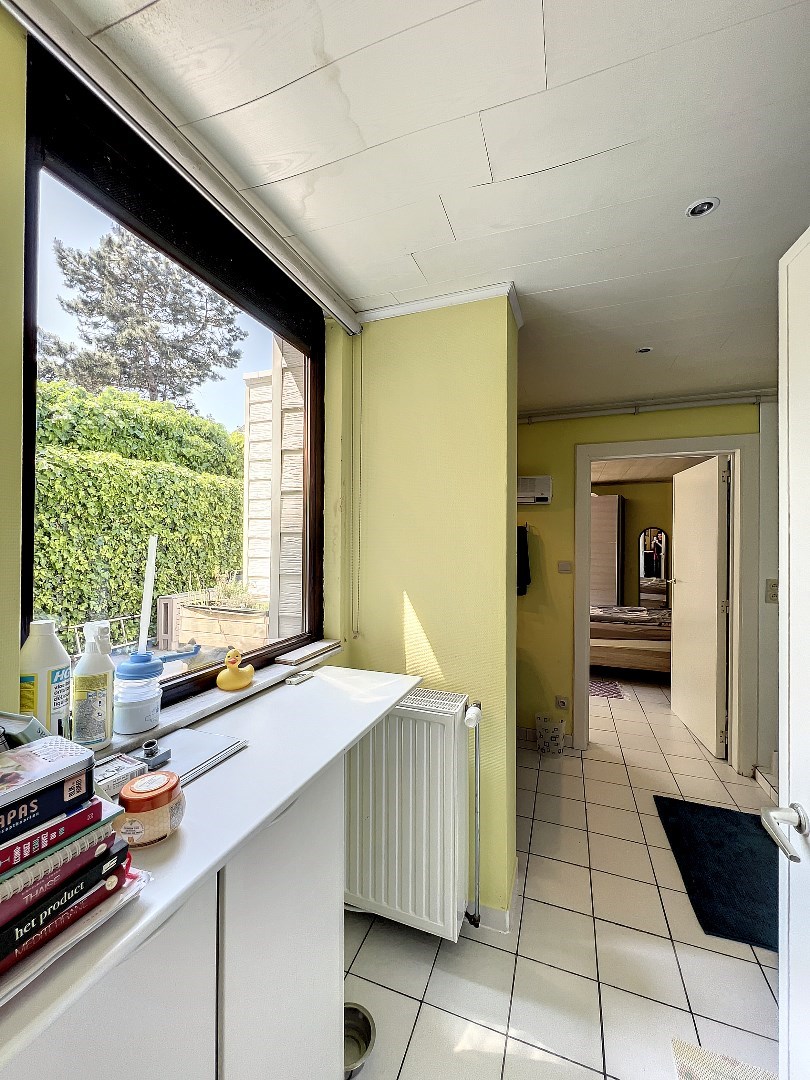 Gelijkvloers appartement met patio, garage inclusief! Verkoop op lijfrente! 